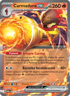Carte Carmadura-ex de l'extension Faille Paradoxe, numéro 027/182