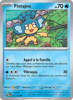 Carte Flotajou de l'extension Faille Paradoxe, numéro 041/182