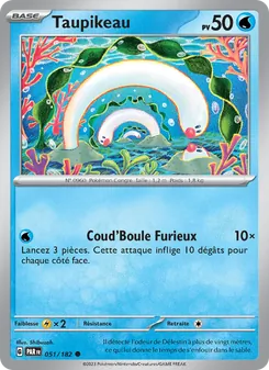 Carte Taupikeau de l'extension Faille Paradoxe, numéro 051/182