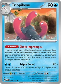 Carte Triopikeau de l'extension Faille Paradoxe, numéro 053/182