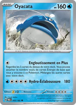 Carte Oyacata de l'extension Faille Paradoxe, numéro 055/182