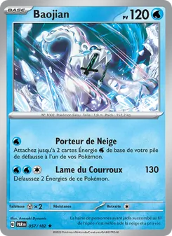 Carte Baojian de l'extension Faille Paradoxe, numéro 057/182
