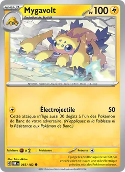 Carte Mygavolt de l'extension Faille Paradoxe, numéro 065/182