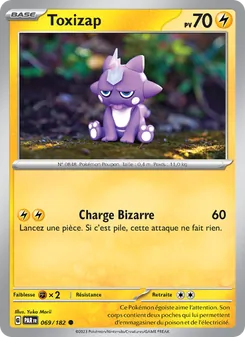 Carte Toxizap de l'extension Faille Paradoxe, numéro 069/182