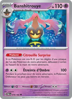 Carte Banshitrouye de l'extension Faille Paradoxe, numéro 078/182