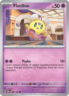 Carte Flotillon de l'extension Faille Paradoxe, numéro 080/182