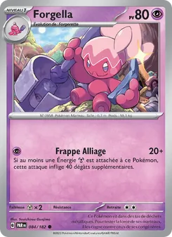 Carte Forgella de l'extension Faille Paradoxe, numéro 084/182