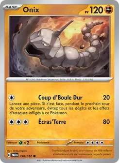 Carte Onix de l'extension Faille Paradoxe, numéro 090/182
