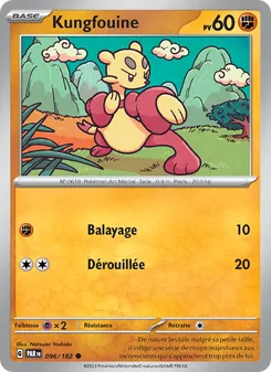 Carte Kungfouine de l'extension Faille Paradoxe, numéro 096/182