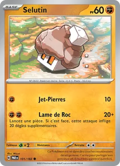 Carte Selutin de l'extension Faille Paradoxe, numéro 101/182