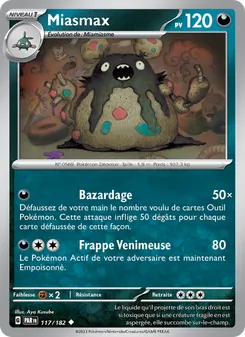 Carte Miasmax de l'extension Faille Paradoxe, numéro 117/182