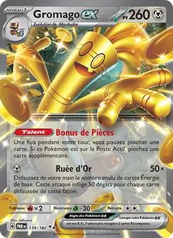 Carte Gromago-ex de l'extension Faille Paradoxe, numéro 139/182