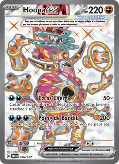 Carte Hoopa-ex de l'extension Faille Paradoxe, numéro 226/182