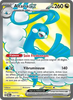 Carte Altaria-ex de l'extension Faille Paradoxe, numéro 232/182