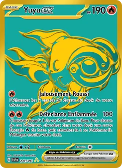 Carte Yuyu-ex de l'extension Destinées de Paldea, numéro 241/91