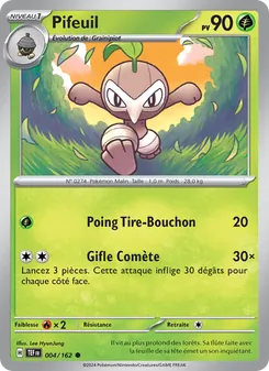 Carte Pifeuil de l'extension Forces Temporelles, numéro 004/162