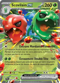 Carte Scovilain-ex de l'extension Forces Temporelles, numéro 022/162