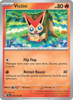 Carte Victini de l'extension Forces Temporelles, numéro 030/162