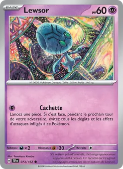 Carte Lewsor de l'extension Forces Temporelles, numéro 073/162
