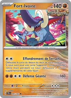 Carte Fort-Ivoire de l'extension Forces Temporelles, numéro 097/162