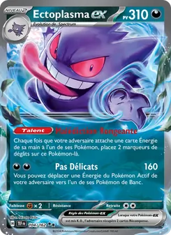 Carte Ectoplasma-ex de l'extension Forces Temporelles, numéro 104/162