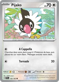 Carte Pijako de l'extension Forces Temporelles, numéro 132/162
