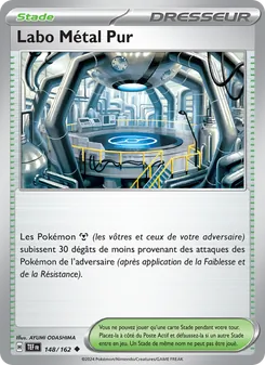 Carte Labo Métal Pur de l'extension Forces Temporelles, numéro 148/162