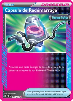 Carte Capsule de Redémarrage de l'extension Forces Temporelles, numéro 158/162