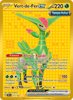 Carte Vert-de-Fer-ex de l'extension Forces Temporelles, numéro 213/162