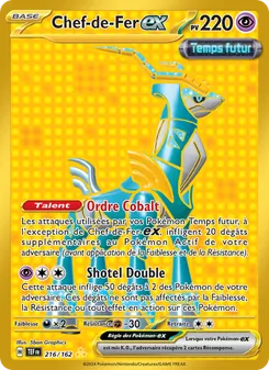 Carte Chef-de-Fer-ex de l'extension Forces Temporelles, numéro 216/162