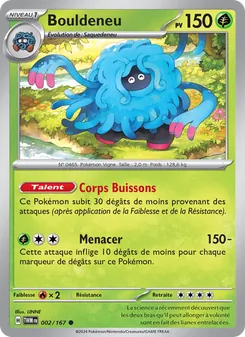 Carte Bouldeneu de l'extension Mascarade Crépusculaire, numéro 002/167