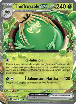 Carte Théffroyable-ex de l'extension Mascarade Crépusculaire, numéro 023/167