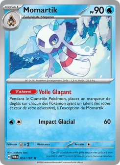 Carte Momartik de l'extension Mascarade Crépusculaire, numéro 053/167