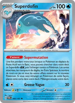 Carte Superdofin de l'extension Mascarade Crépusculaire, numéro 060/167