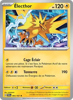 Carte Électhor de l'extension Mascarade Crépusculaire, numéro 065/167