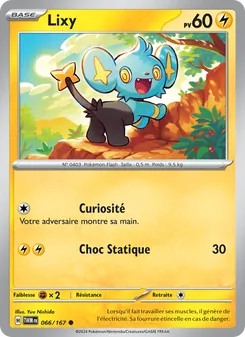 Carte Lixy de l'extension Mascarade Crépusculaire, numéro 066/167