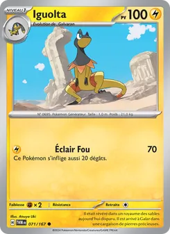 Carte Iguolta de l'extension Mascarade Crépusculaire, numéro 071/167