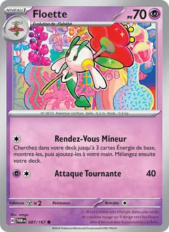 Carte Floette de l'extension Mascarade Crépusculaire, numéro 087/167
