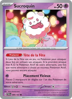 Carte Sucroquin de l'extension Mascarade Crépusculaire, numéro 089/167