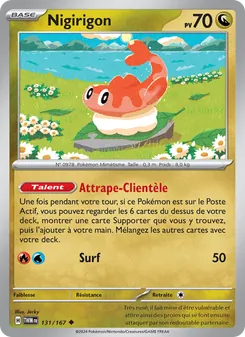 Carte Nigirigon de l'extension Mascarade Crépusculaire, numéro 131/167