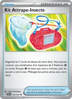 Carte Kit Attrape-Insecte de l'extension Mascarade Crépusculaire, numéro 143/167