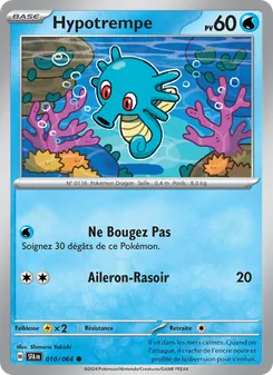 Carte Hypotrempe de l'extension Fable Nébuleuse, numéro 010/64