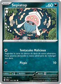 Carte Sepiatop de l'extension Fable Nébuleuse, numéro 033/64