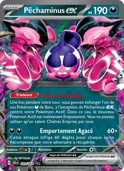 Carte Pêchaminus-ex de l'extension Fable Nébuleuse, numéro 039/64