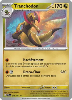Carte Tranchodon de l'extension Fable Nébuleuse, numéro 046/64