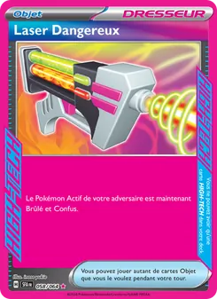 Carte Laser Dangereux de l'extension Fable Nébuleuse, numéro 058/64