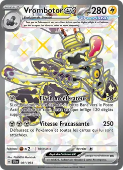 Carte Vrombotor-ex de l'extension Fable Nébuleuse, numéro 081/64