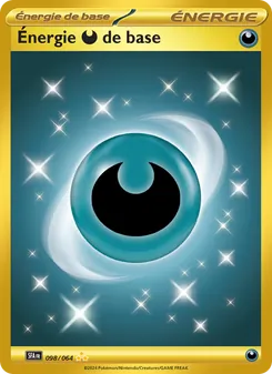 Carte Énergie Darkness de base de l'extension Fable Nébuleuse, numéro 098/64