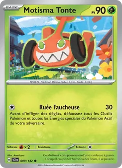 Carte Motisma Tonte de l'extension Couronne Stellaire, numéro 008/142