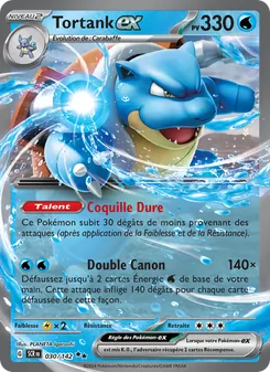 Carte Tortank-ex de l'extension Couronne Stellaire, numéro 030/142